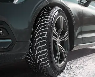 Hankook winter tire in snow
