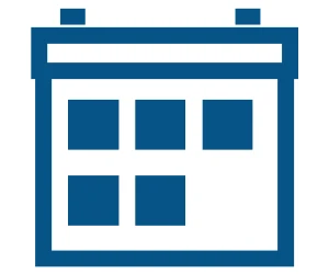 Icon of a calendar
