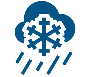 Icon indicating harsh weather