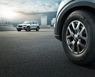 Laufenn tires on 2 SUVs