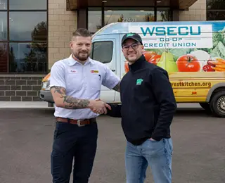 Second Harvest Van gets new tires from Tire For Purpose